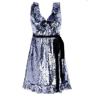 Free People Lavender Sequin Dress